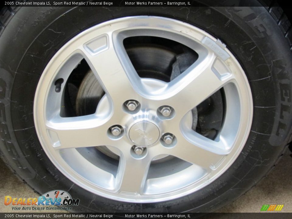 2005 Chevrolet Impala LS Sport Red Metallic / Neutral Beige Photo #12