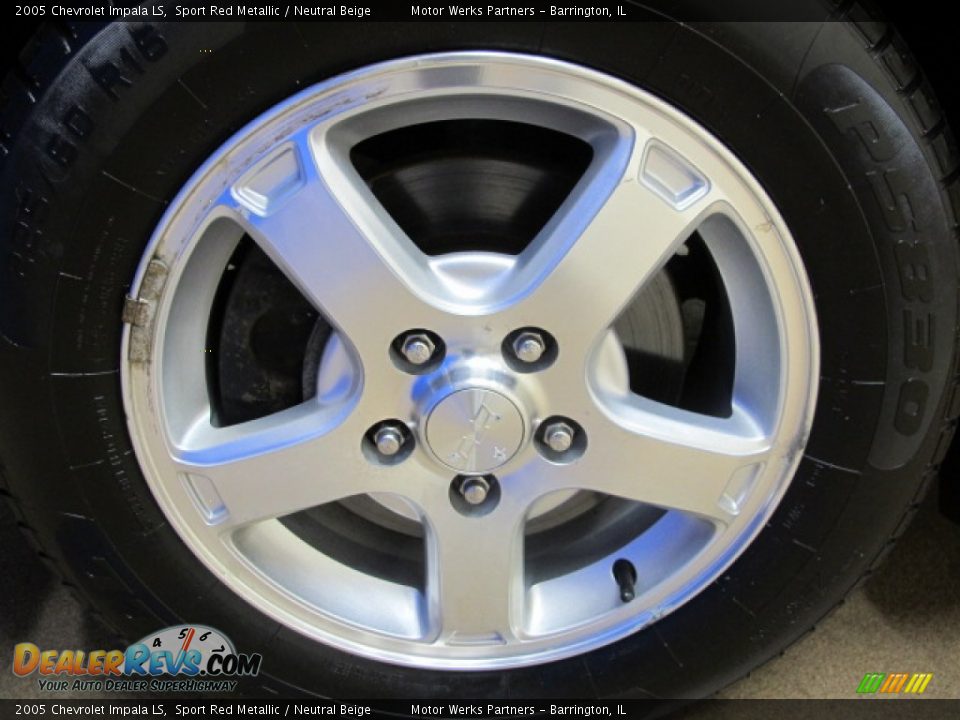 2005 Chevrolet Impala LS Sport Red Metallic / Neutral Beige Photo #13