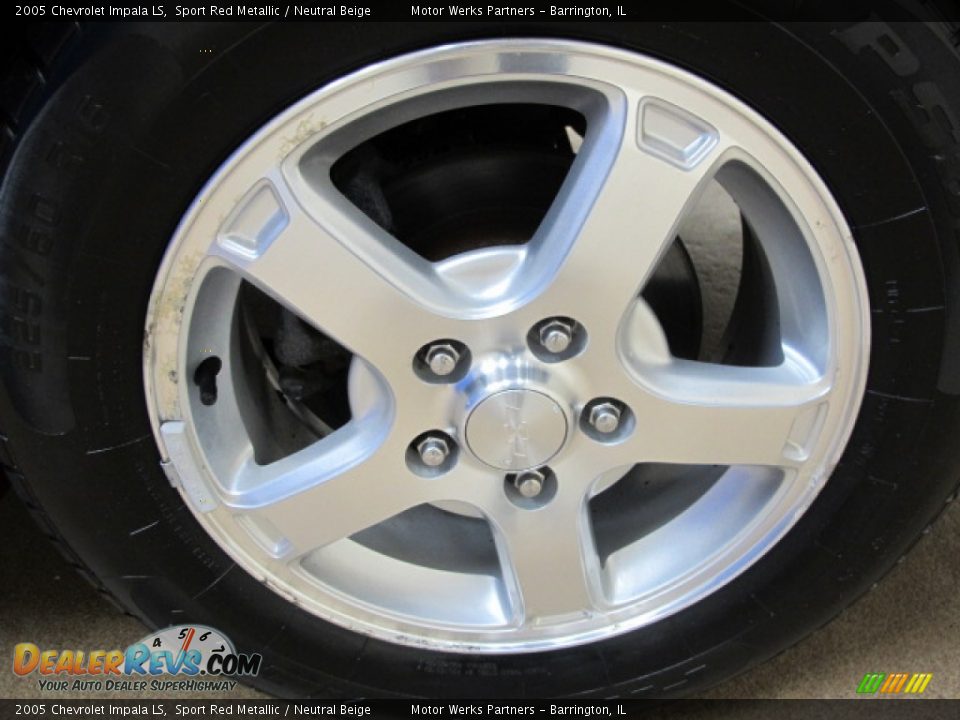 2005 Chevrolet Impala LS Sport Red Metallic / Neutral Beige Photo #14