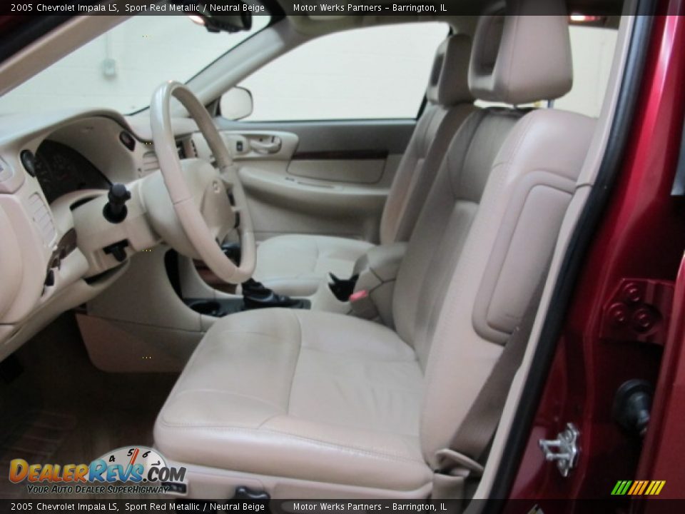 2005 Chevrolet Impala LS Sport Red Metallic / Neutral Beige Photo #15