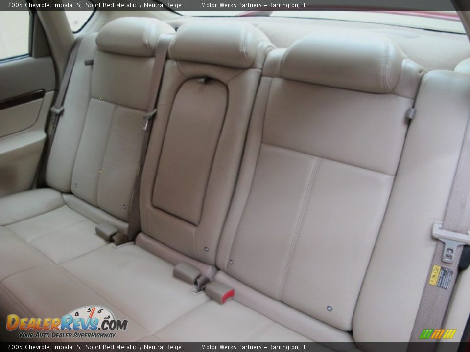 2005 Chevrolet Impala LS Sport Red Metallic / Neutral Beige Photo #18