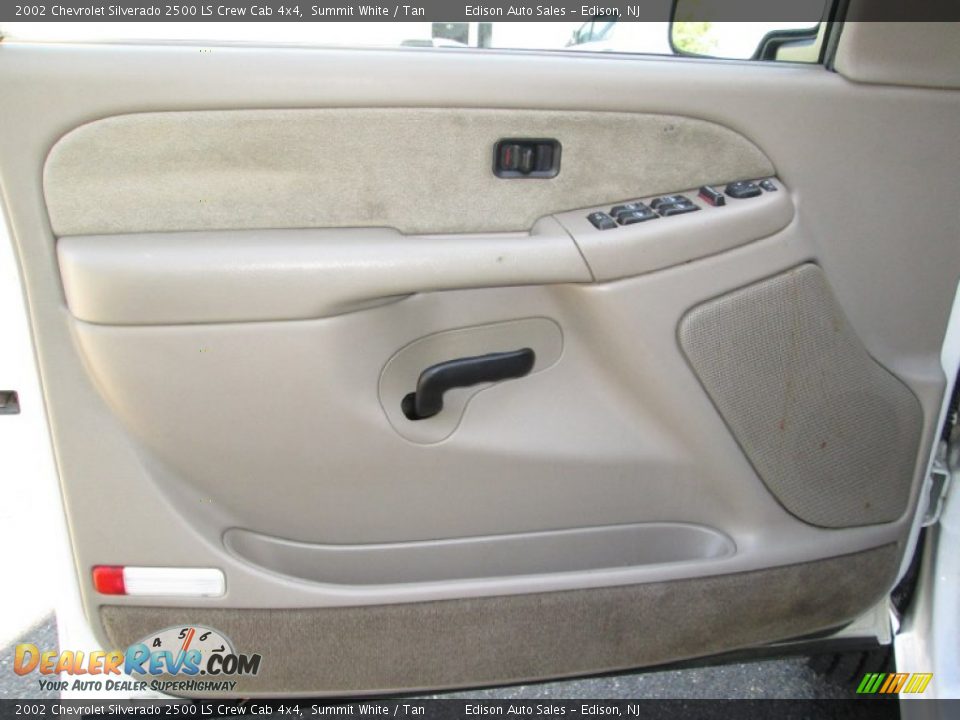 Door Panel of 2002 Chevrolet Silverado 2500 LS Crew Cab 4x4 Photo #25