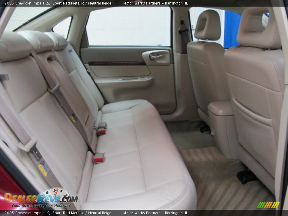 2005 Chevrolet Impala LS Sport Red Metallic / Neutral Beige Photo #19