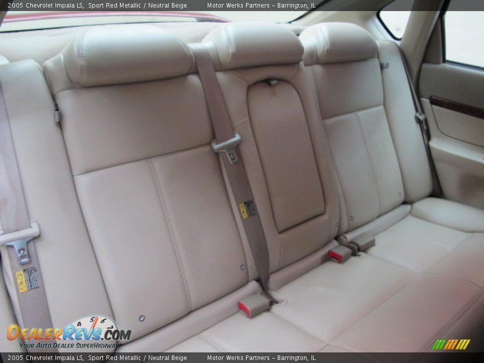 2005 Chevrolet Impala LS Sport Red Metallic / Neutral Beige Photo #20