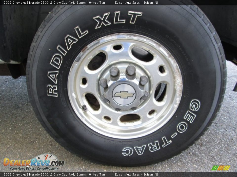 2002 Chevrolet Silverado 2500 LS Crew Cab 4x4 Wheel Photo #28