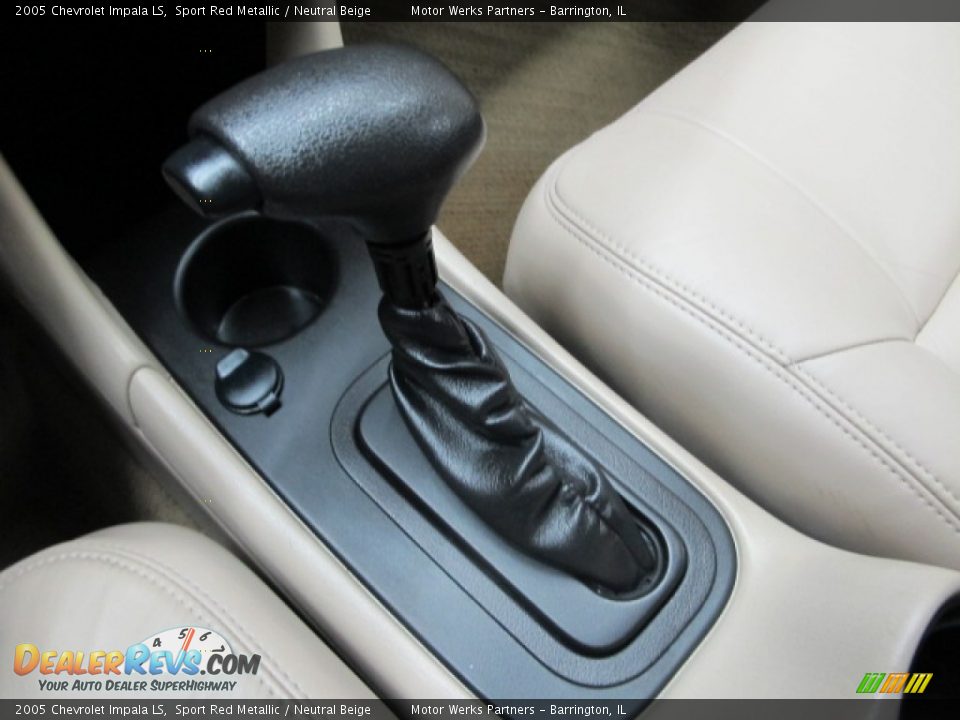 2005 Chevrolet Impala LS Sport Red Metallic / Neutral Beige Photo #26