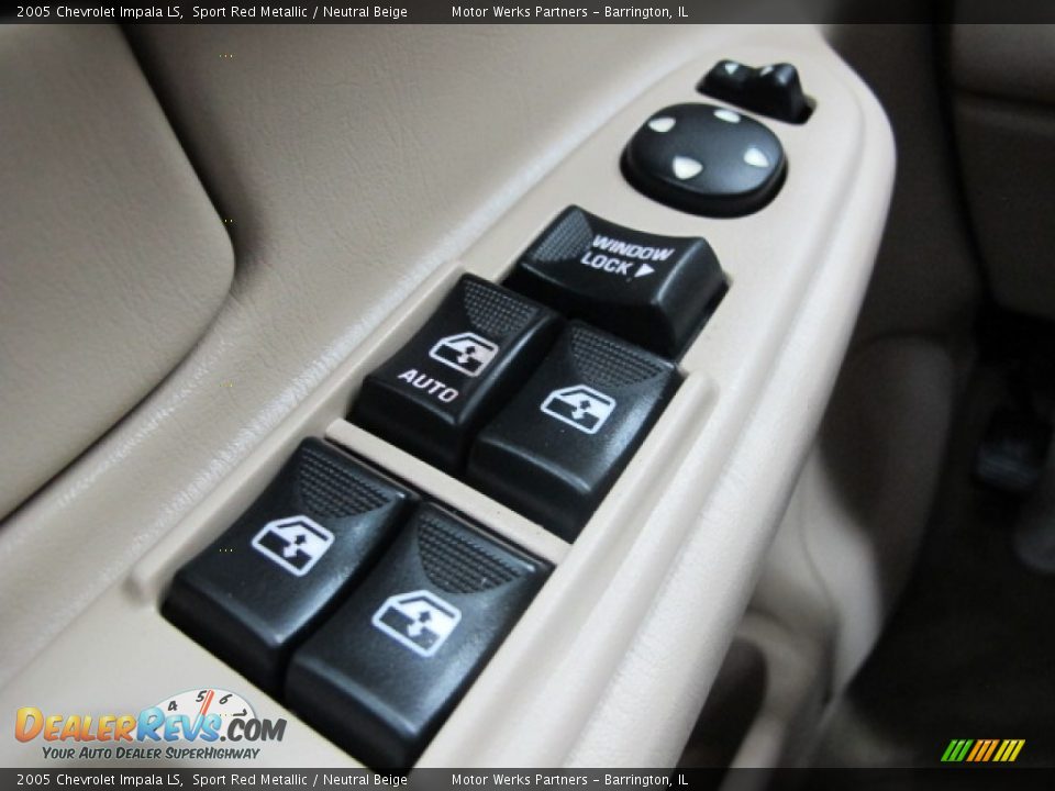 2005 Chevrolet Impala LS Sport Red Metallic / Neutral Beige Photo #31