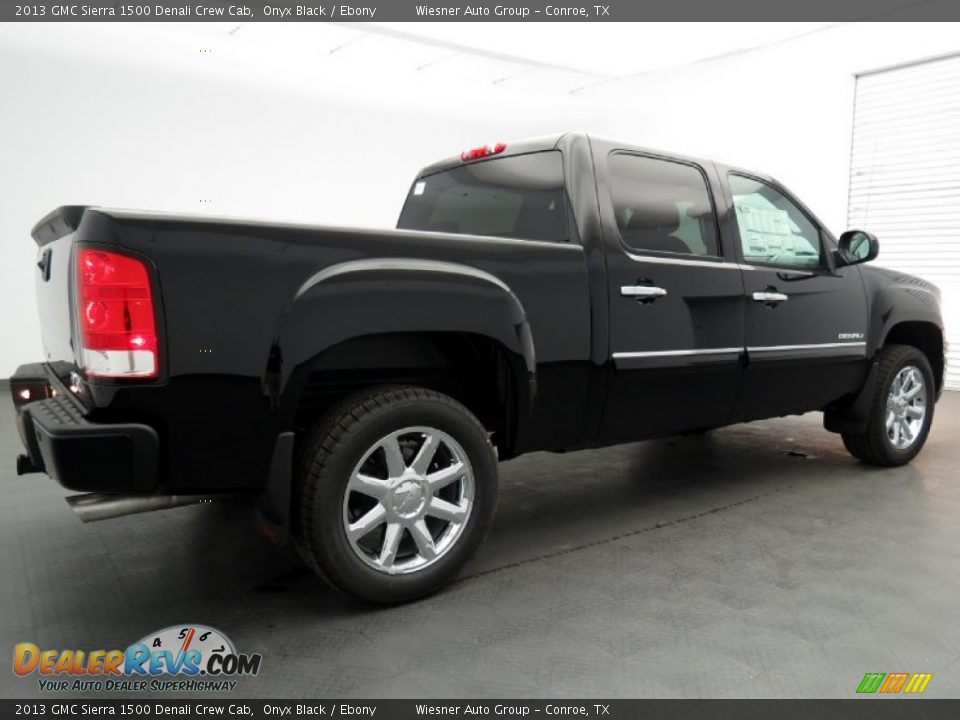 2013 GMC Sierra 1500 Denali Crew Cab Onyx Black / Ebony Photo #2