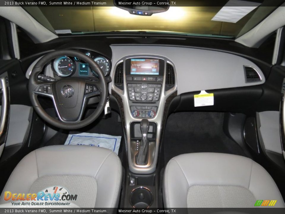2013 Buick Verano FWD Summit White / Medium Titanium Photo #3