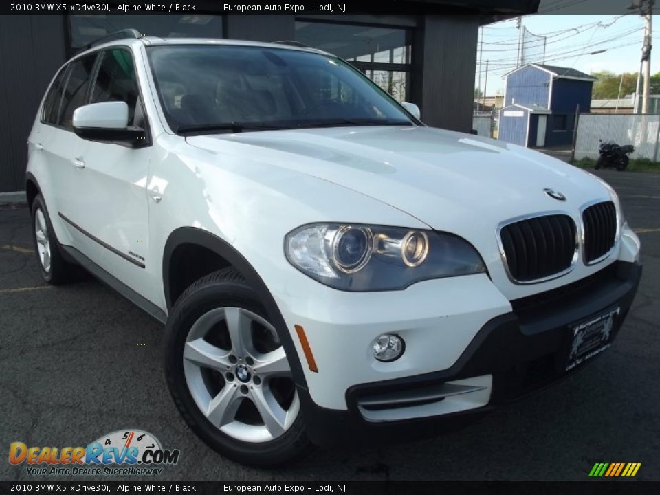 2010 BMW X5 xDrive30i Alpine White / Black Photo #2