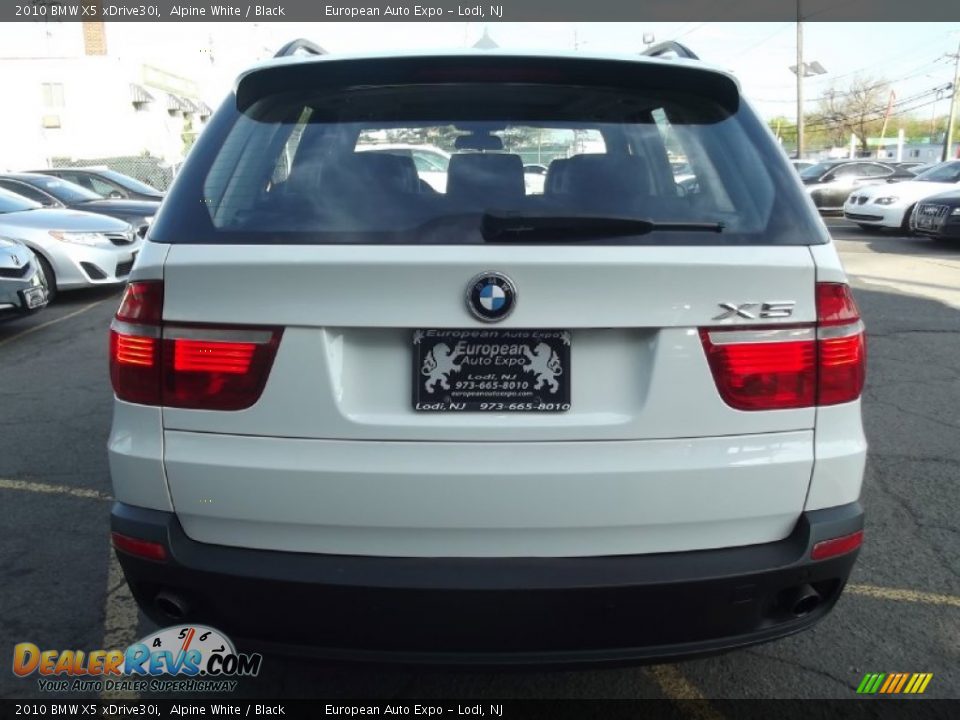 2010 BMW X5 xDrive30i Alpine White / Black Photo #5