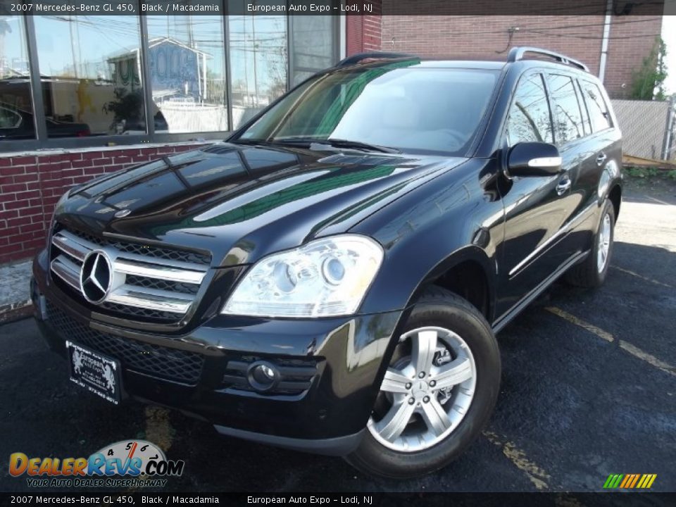 2007 Mercedes-Benz GL 450 Black / Macadamia Photo #1