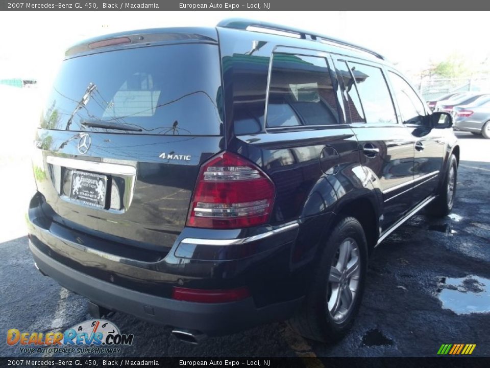 2007 Mercedes-Benz GL 450 Black / Macadamia Photo #3