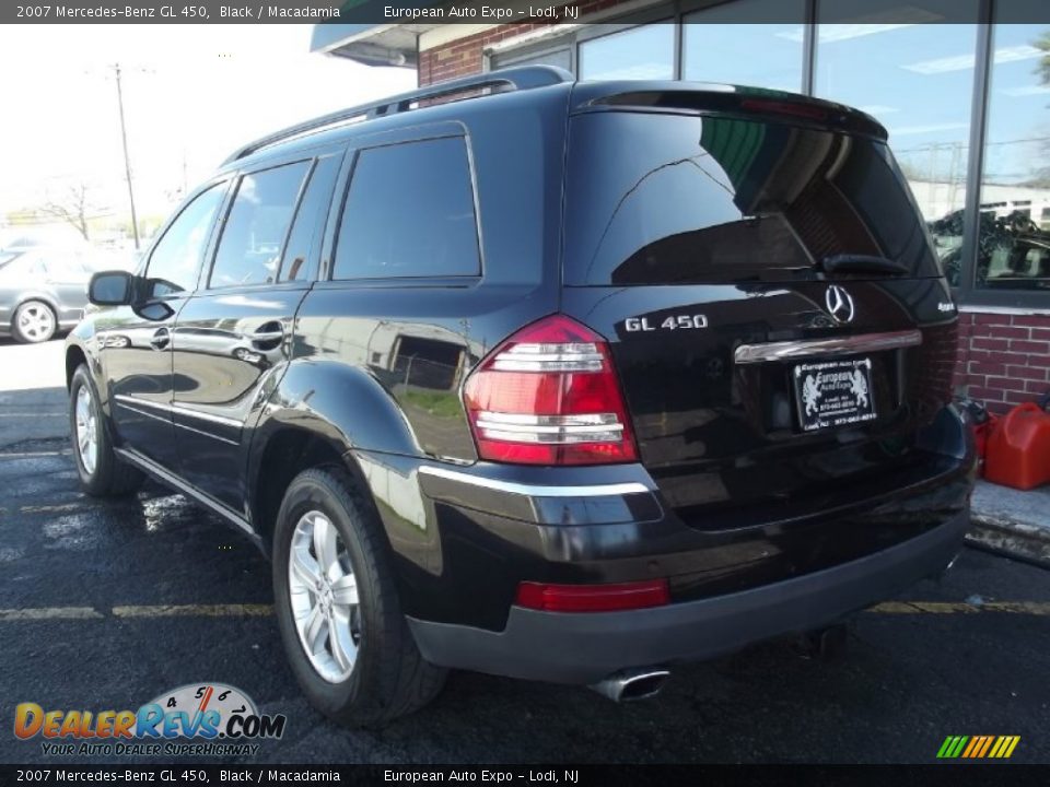 2007 Mercedes-Benz GL 450 Black / Macadamia Photo #4