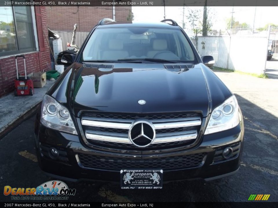 2007 Mercedes-Benz GL 450 Black / Macadamia Photo #6