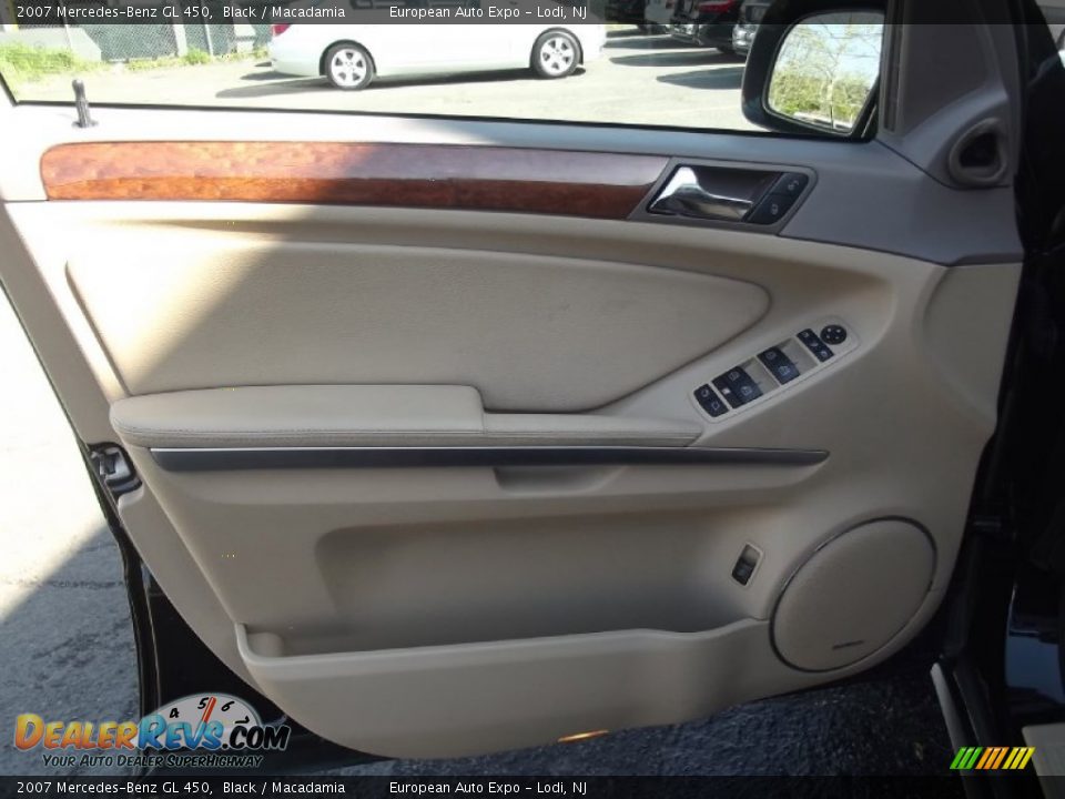 2007 Mercedes-Benz GL 450 Black / Macadamia Photo #9