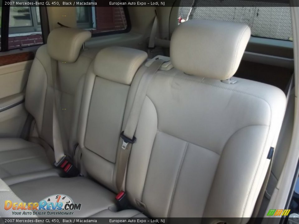 2007 Mercedes-Benz GL 450 Black / Macadamia Photo #11