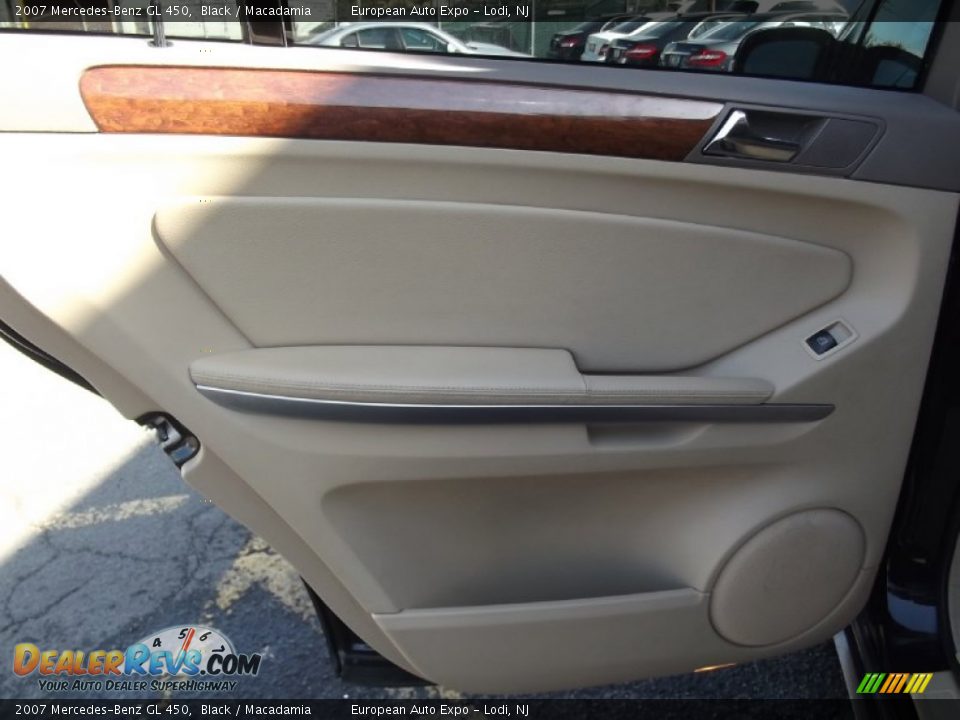 2007 Mercedes-Benz GL 450 Black / Macadamia Photo #12