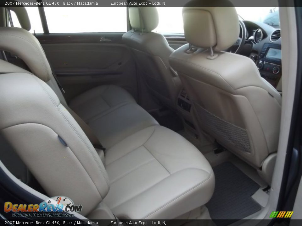 2007 Mercedes-Benz GL 450 Black / Macadamia Photo #13