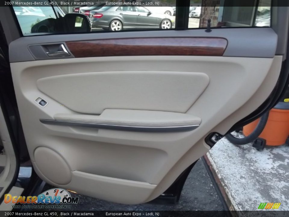 2007 Mercedes-Benz GL 450 Black / Macadamia Photo #15