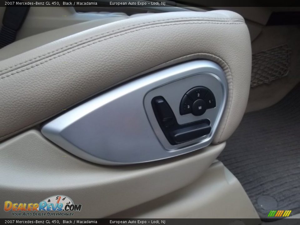 2007 Mercedes-Benz GL 450 Black / Macadamia Photo #19