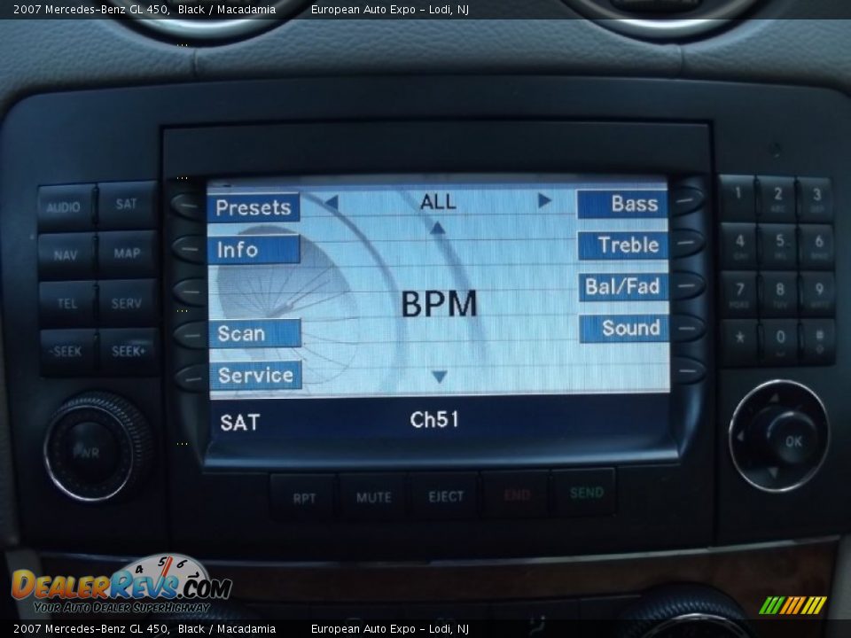 2007 Mercedes-Benz GL 450 Black / Macadamia Photo #24
