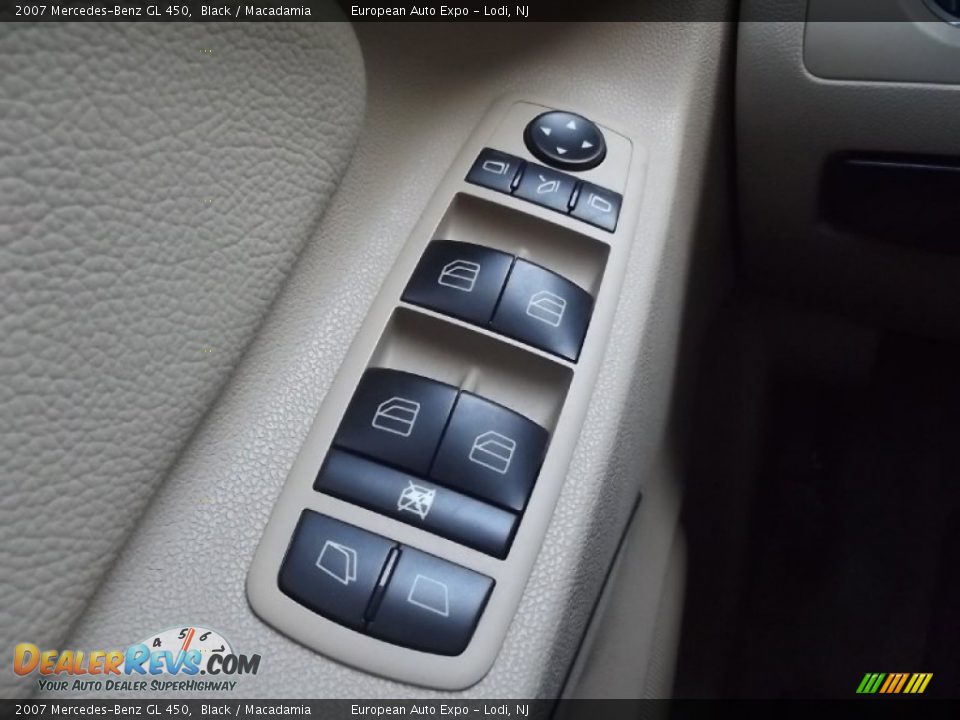 2007 Mercedes-Benz GL 450 Black / Macadamia Photo #29