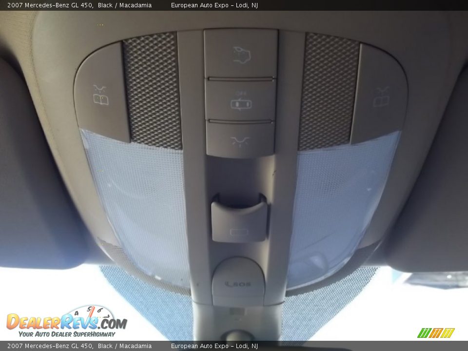2007 Mercedes-Benz GL 450 Black / Macadamia Photo #30