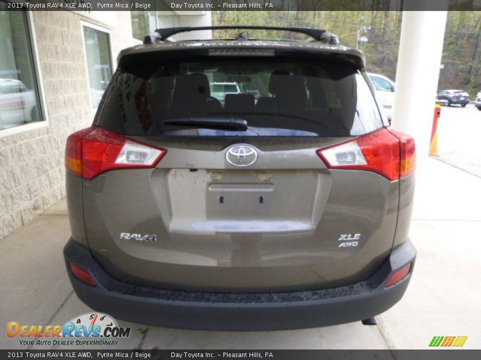 2013 Toyota RAV4 XLE AWD Pyrite Mica / Beige Photo #3