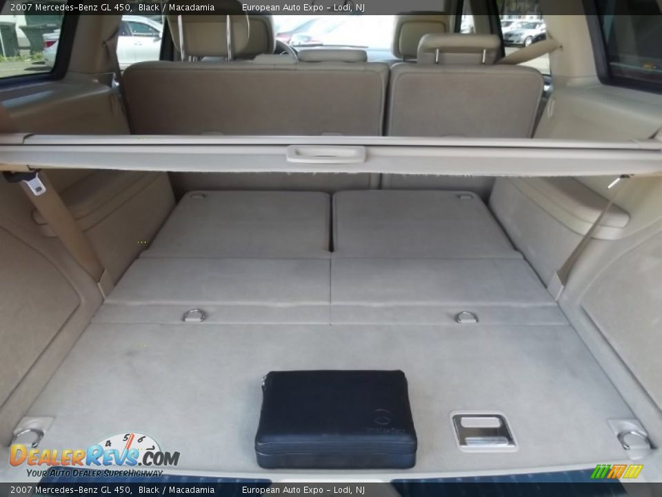 2007 Mercedes-Benz GL 450 Black / Macadamia Photo #33