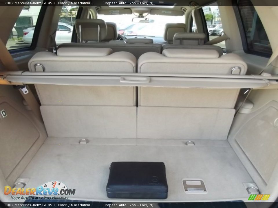 2007 Mercedes-Benz GL 450 Black / Macadamia Photo #34
