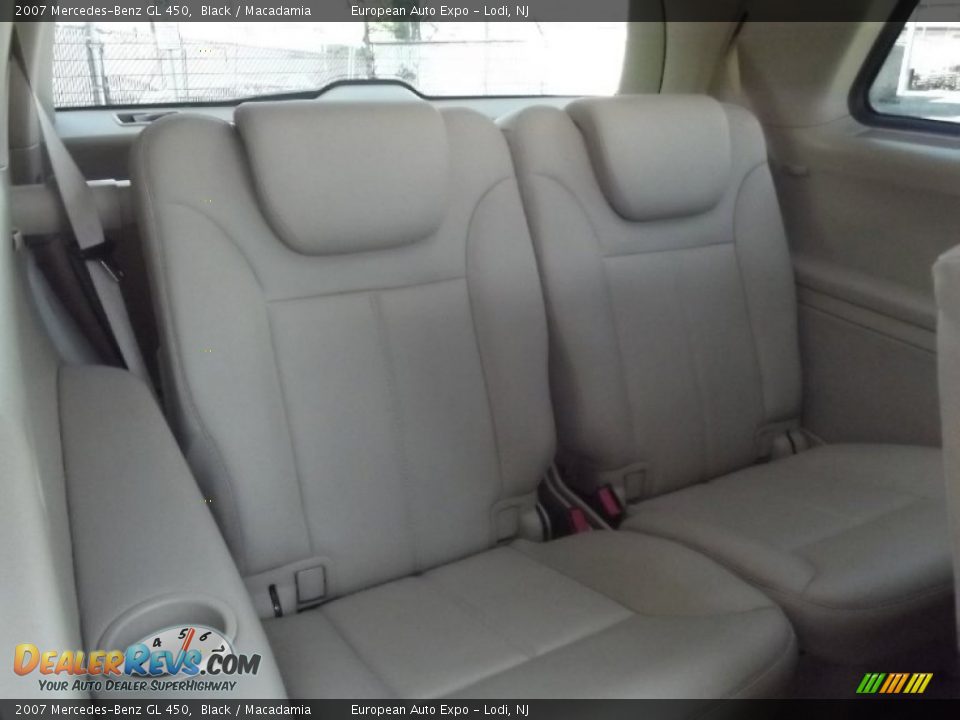 2007 Mercedes-Benz GL 450 Black / Macadamia Photo #35
