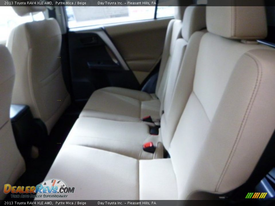 2013 Toyota RAV4 XLE AWD Pyrite Mica / Beige Photo #14