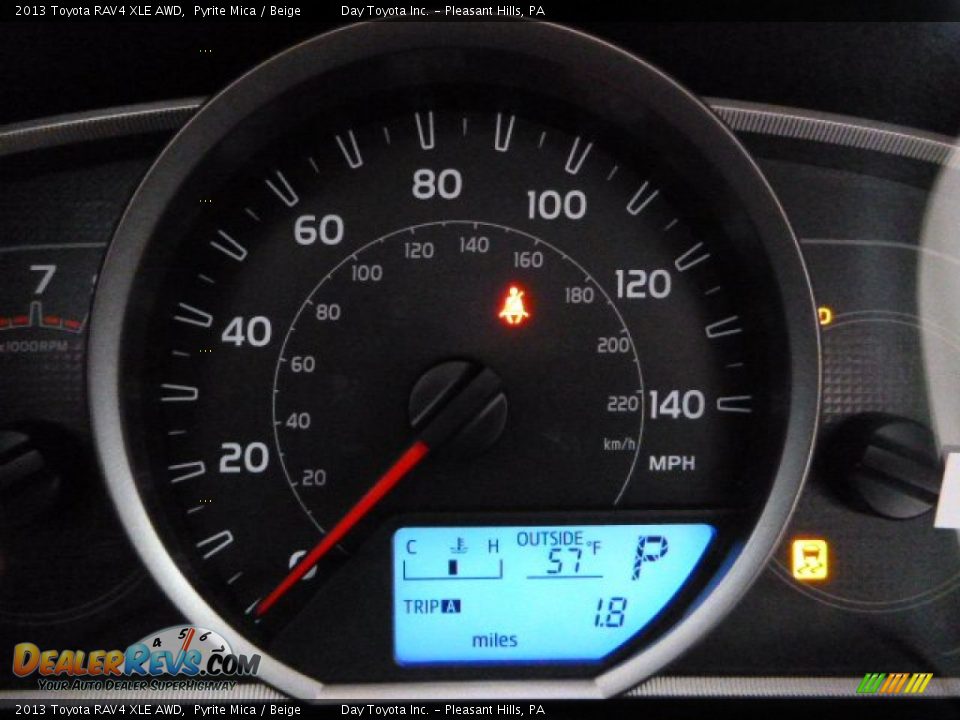 2013 Toyota RAV4 XLE AWD Pyrite Mica / Beige Photo #20