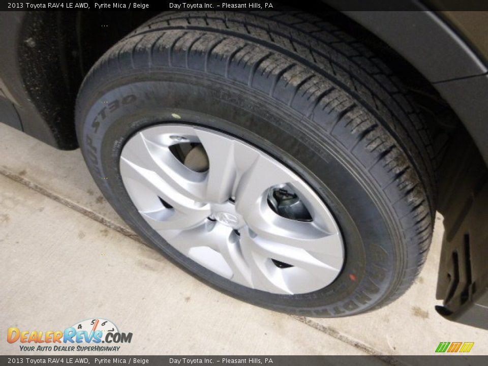 2013 Toyota RAV4 LE AWD Pyrite Mica / Beige Photo #8