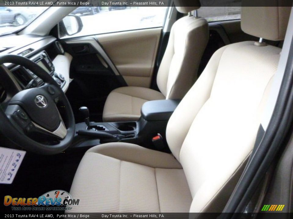 2013 Toyota RAV4 LE AWD Pyrite Mica / Beige Photo #13
