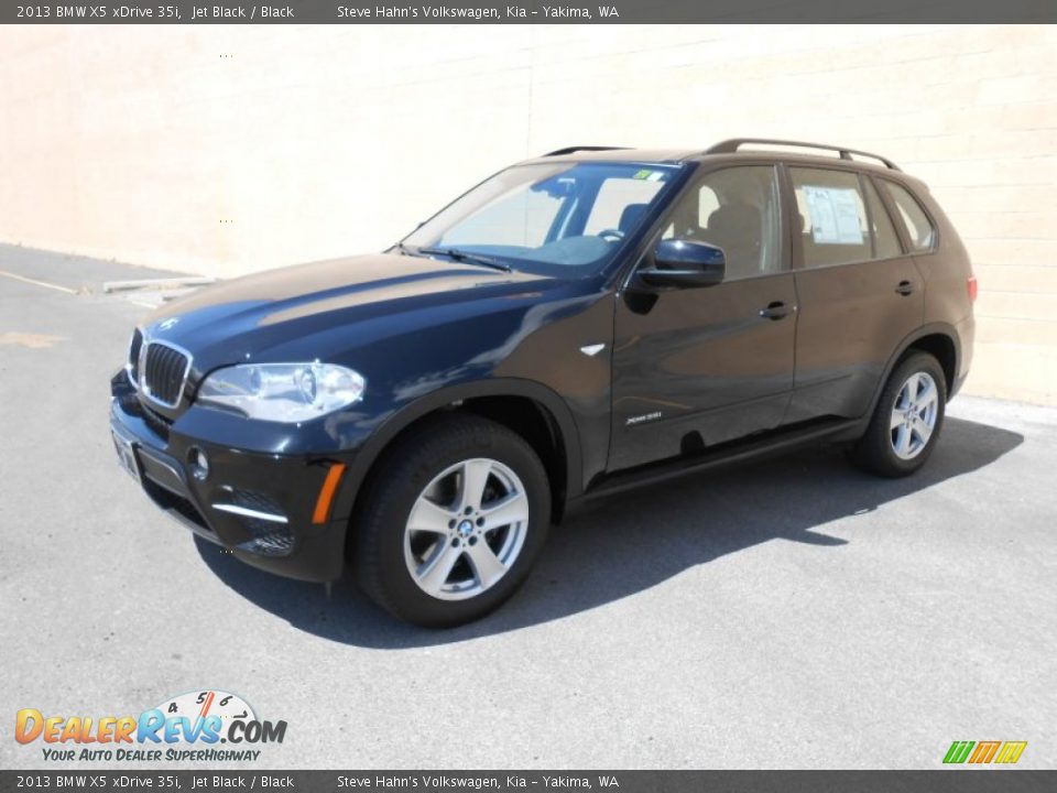 2013 BMW X5 xDrive 35i Jet Black / Black Photo #1