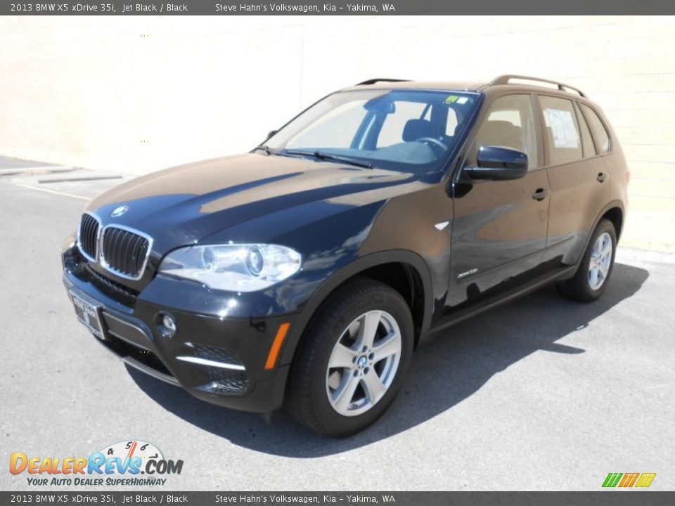 2013 BMW X5 xDrive 35i Jet Black / Black Photo #2