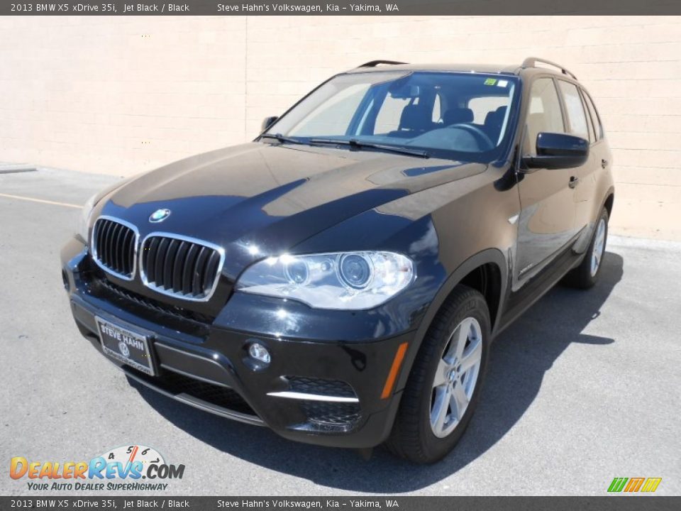 2013 BMW X5 xDrive 35i Jet Black / Black Photo #3