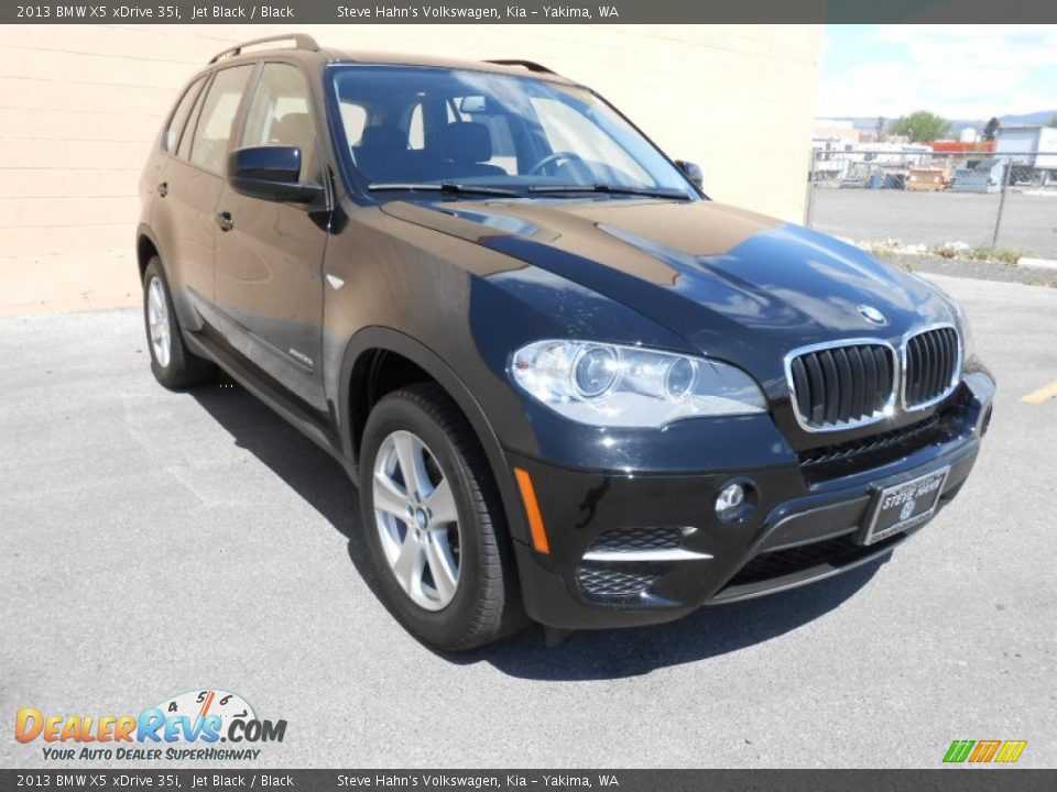 2013 BMW X5 xDrive 35i Jet Black / Black Photo #4