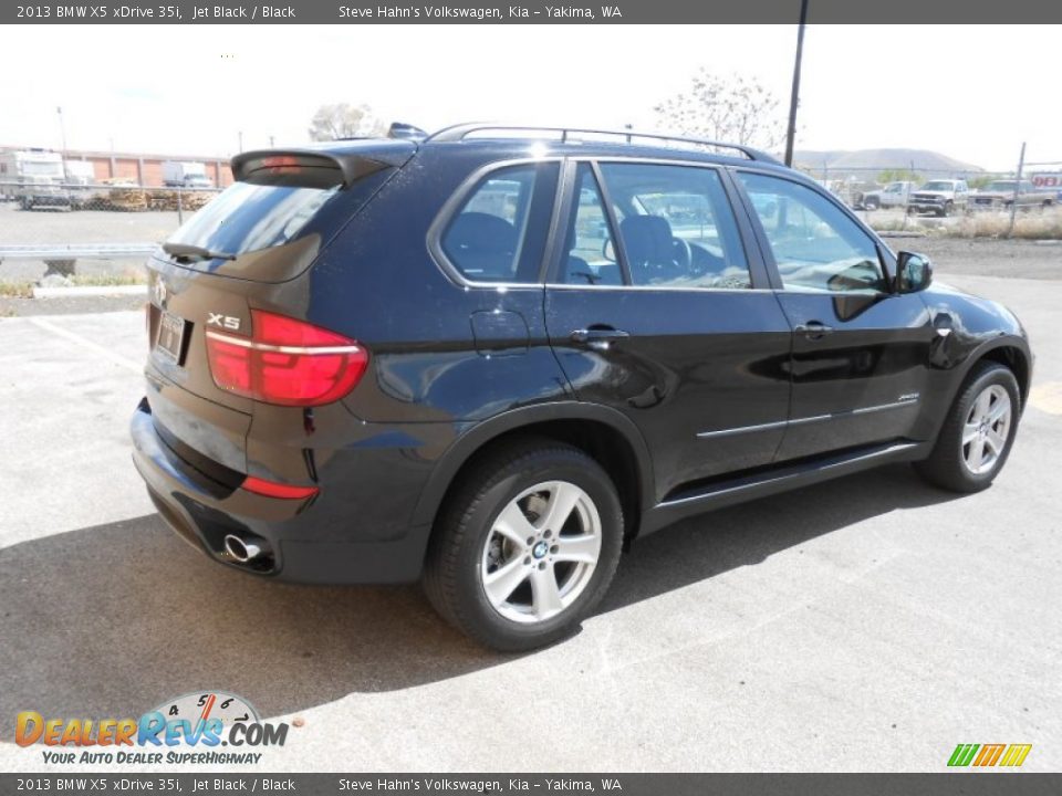 2013 BMW X5 xDrive 35i Jet Black / Black Photo #5