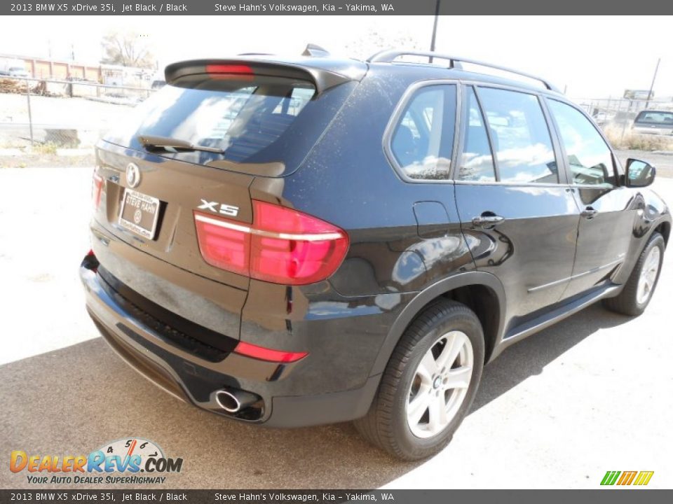 2013 BMW X5 xDrive 35i Jet Black / Black Photo #6
