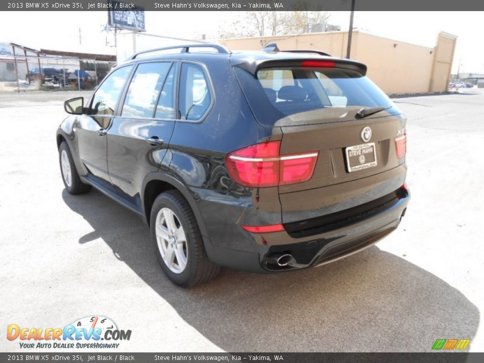 2013 BMW X5 xDrive 35i Jet Black / Black Photo #7