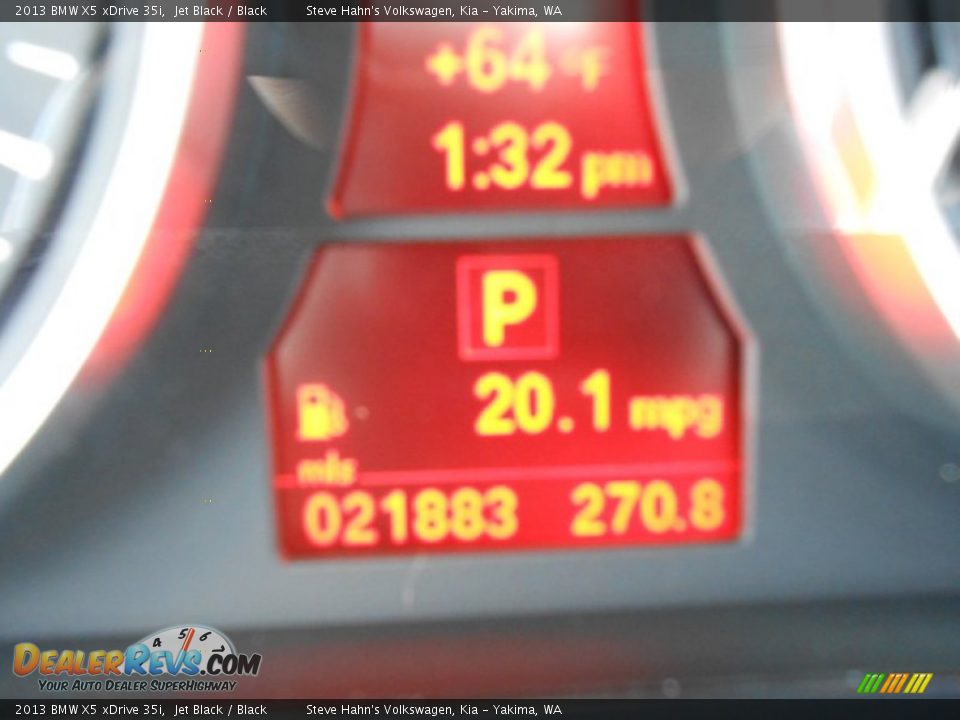 2013 BMW X5 xDrive 35i Jet Black / Black Photo #9