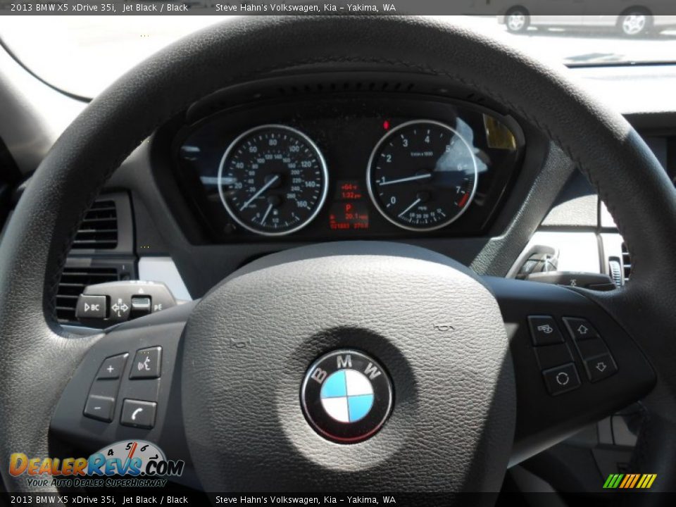 2013 BMW X5 xDrive 35i Jet Black / Black Photo #10