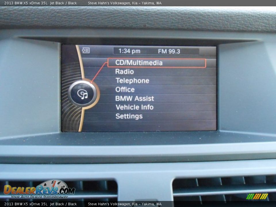 2013 BMW X5 xDrive 35i Jet Black / Black Photo #13