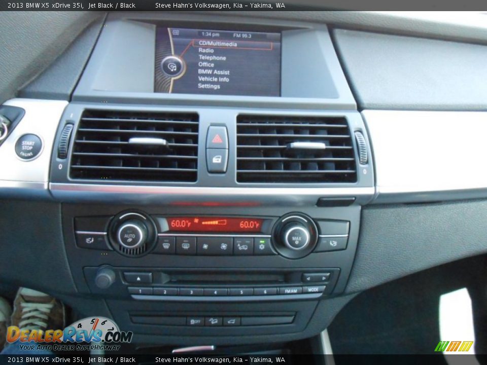 2013 BMW X5 xDrive 35i Jet Black / Black Photo #14