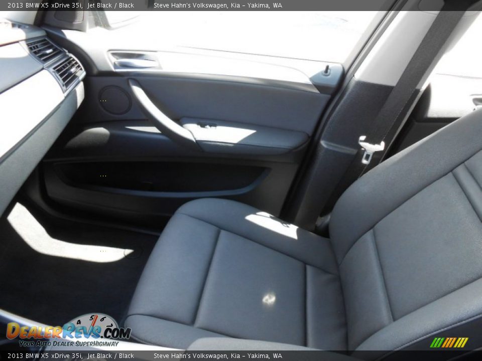 2013 BMW X5 xDrive 35i Jet Black / Black Photo #21