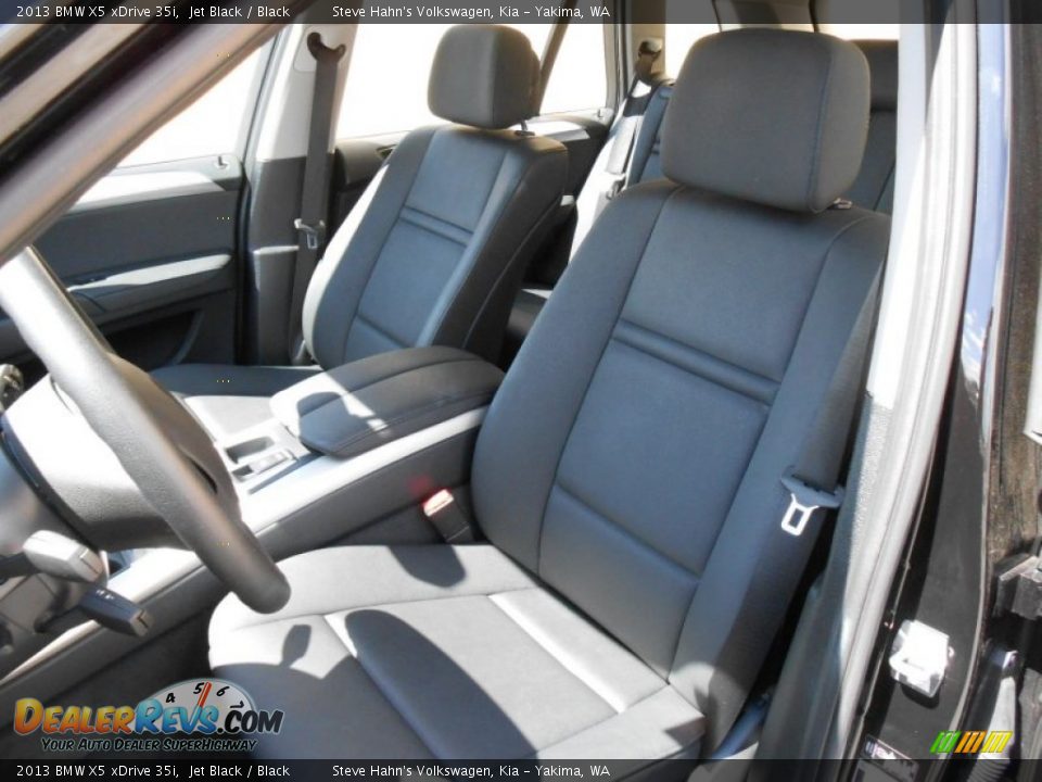 2013 BMW X5 xDrive 35i Jet Black / Black Photo #27