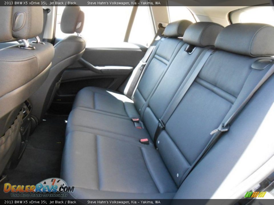2013 BMW X5 xDrive 35i Jet Black / Black Photo #30
